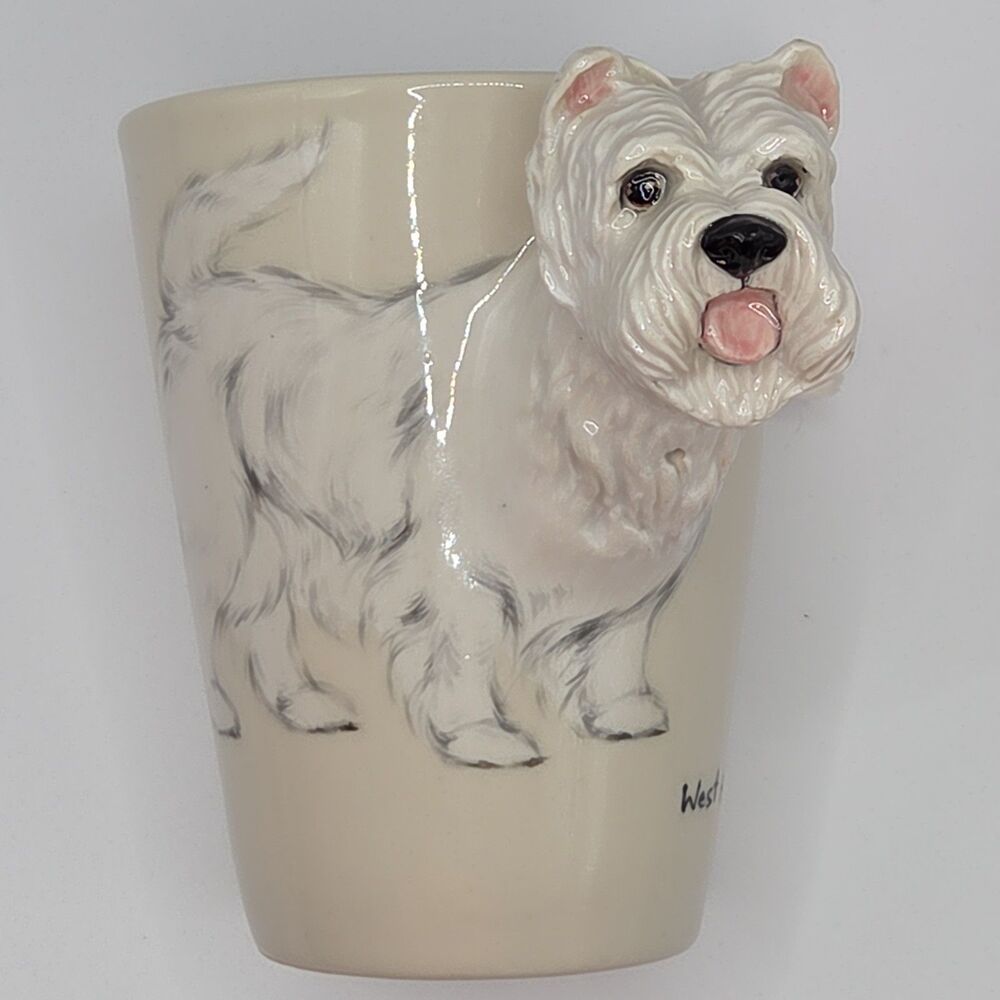 Blue Witch West Highland White Terrier Westie Dog Coffee Tea Mug Cup